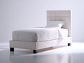 Letto singolo-Tessuto-205x100x120 cm-Beige-Stile moderno